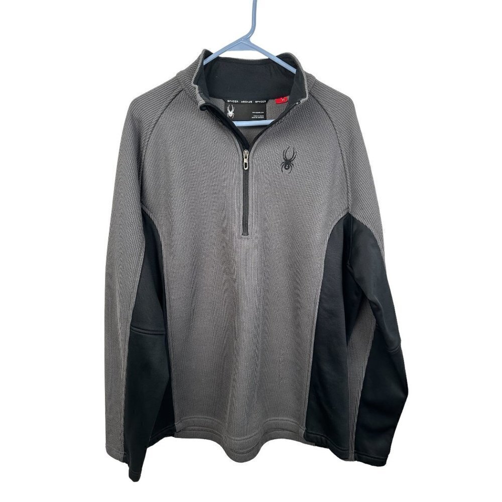 Spyder gray men’s pullover jacket, size XL